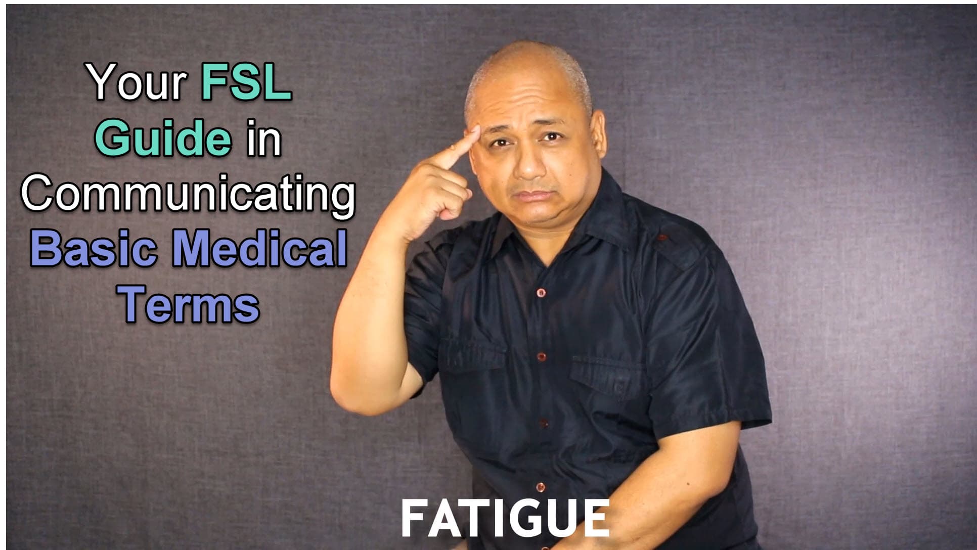 Filipino Sign Language Guide to Commonly Used Medical Terms - video thumbnail