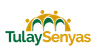 TulaySenyas logo - three figures connected by bridge arches